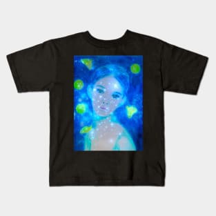 Moth Girl Kids T-Shirt